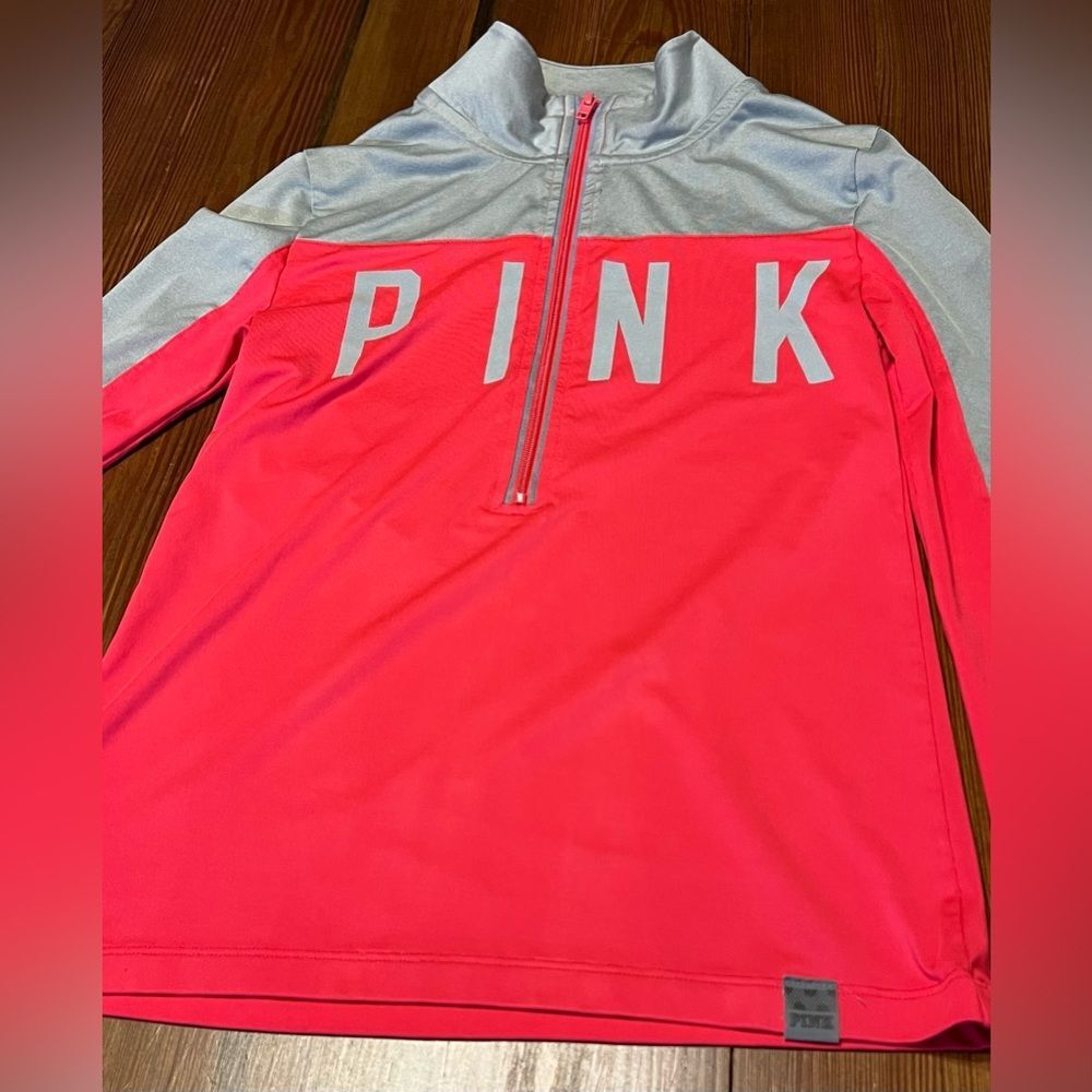 Pink Victorias Secret Activewear Long Sleeve Pullover